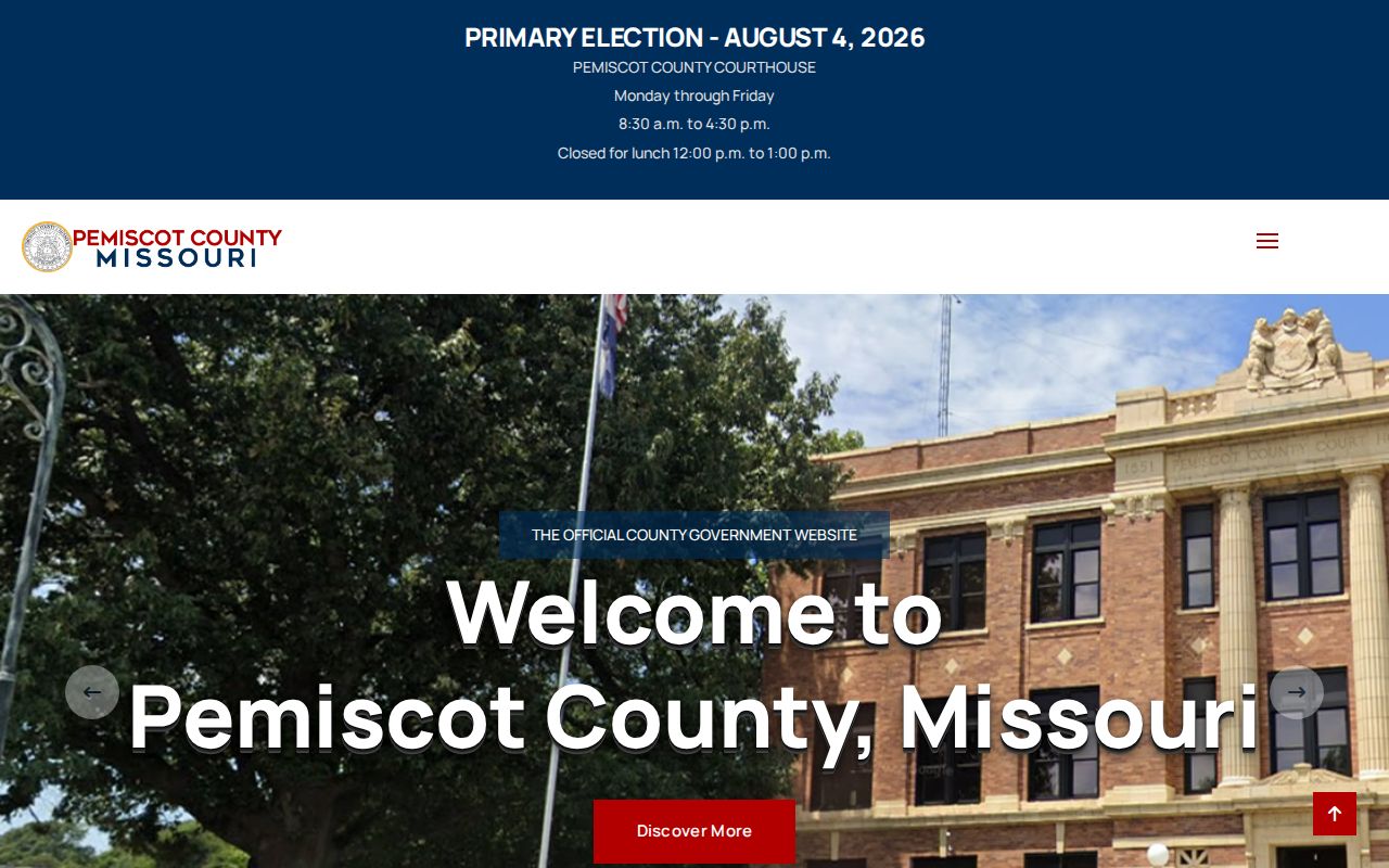 Pemiscot County criminal history office directory